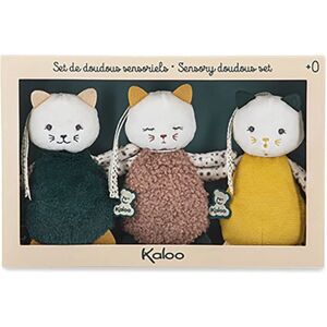 Kaloo Baby Sensory Toys - 3 Textured Kittens for Development Kaloo Baby Sensory Toys - 3 Textured Kittens for Development