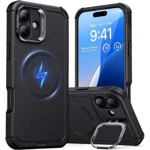 Funda ESR Marca iPhone 16 Plus HaloLock - Negro - Carcasa para Teléfono Funda ESR Marca iPhone 16 Plus HaloLock - Negro - Carcasa para Teléfono