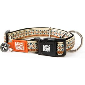 Max & Molly Ethnic Pattern Collar with ID Tag - M Max & Molly Ethnic Pattern Collar with ID Tag - M