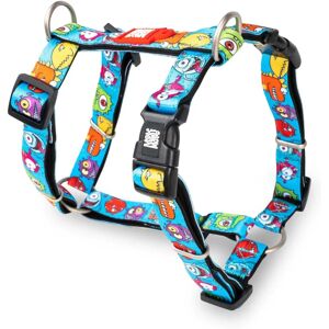 Max & Molly Dog H-harness Little Monsters - Adjustable, Colorful & Durable Max & Molly Dog H-harness Little Monsters - Adjustable, Colorful & Durable