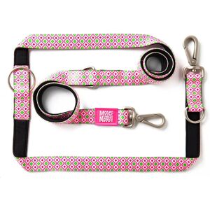 Max & Molly Retro Pink Multifunction Leash - Leash Max & Molly Retro Pink Multifunction Leash - Leash