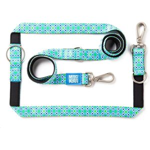 Max & Molly Retro Blue Multifunctional Dog Leash - 200 x 2 cm Max & Molly Retro Blue Multifunctional Dog Leash - 200 x 2 cm