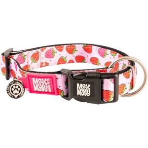 Max & Molly - Halsband mit ID-Tag Strawberry Dream - S Max & Molly - Halsband mit ID-Tag Strawberry Dream - S