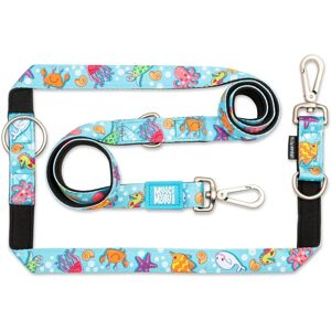 Max & Molly Blue Ocean Multifunctional Dog Leash - Adjustable 200cm Max & Molly Blue Ocean Multifunctional Dog Leash - Adjustable 200cm