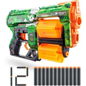 X-Shot X-Model Camo Dread Spielzeugwaffe - Reichweite bis 27m X-Shot X-Model Camo Dread Spielzeugwaffe - Reichweite bis 27m