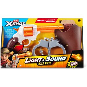 Arme en plastique Zuru XShot - Cowboy Rôle Play (6 Fléchettes) - Arme jouet - Publicité Arme en plastique Zuru XShot - Cowboy Rôle Play (6 Fléchettes) - Arme jouet - Publicité