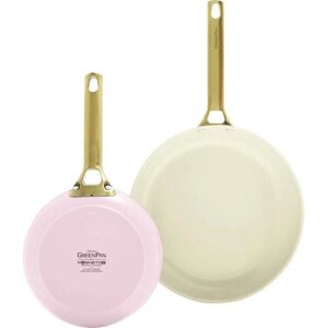 GreenPan Padova Reserve 2 Piece Frypan Set Blush Pink - pan set GreenPan Padova Reserve 2 Piece Frypan Set Blush Pink - pan set
