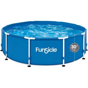 Funsicle - Piscine gonflable ronde 3,05m x 76cm - Bleu - Publicité Funsicle - Piscine gonflable ronde 3,05m x 76cm - Bleu - Publicité