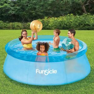 Funsicle Piscine - Ronde Transparente Bleue Ø2,44m x76cm - Piscine - Publicité Funsicle Piscine - Ronde Transparente Bleue Ø2,44m x76cm - Piscine - Publicité
