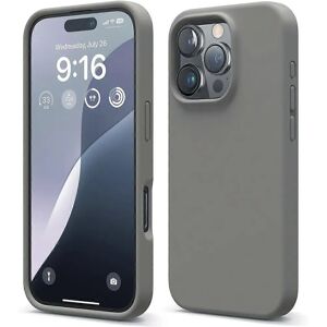 Rvelon iPhone 16 Pro Silikone Cover - Grå Rvelon iPhone 16 Pro Silikone Cover - Grå
