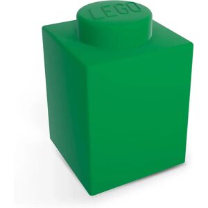 LEGO Grønn Nattlampe - Silikon, 8x8x15 cm, 2 moduser LEGO Grønn Nattlampe - Silikon, 8x8x15 cm, 2 moduser