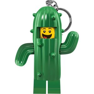 LEGO Brand Cactus Model Keychain with LEDs - 9cm LEGO Brand Cactus Model Keychain with LEDs - 9cm