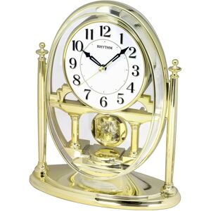 Rhythm 7609-9 - Table clock - Yellow gold - Quartz Rhythm 7609-9 - Table clock - Yellow gold - Quartz
