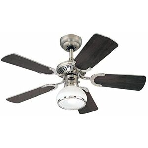 Westinghouse Pewter Ceiling Fan Princess Radiance II with Light 90cm Westinghouse Pewter Ceiling Fan Princess Radiance II with Light 90cm