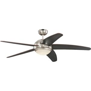 Westinghouse Bendan Ceiling Fan - Wenge, LED, Remote, Chrome Westinghouse Bendan Ceiling Fan - Wenge, LED, Remote, Chrome