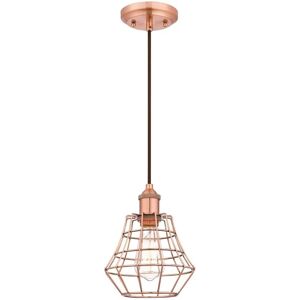 Westinghouse Nathan Brushed Copper Suspension Light - Suspension lighting Westinghouse Nathan Brushed Copper Suspension Light - Suspension lighting