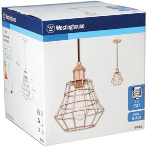 Westinghouse Nathan Brushed Copper Suspension Light - Suspension lighting Westinghouse Nathan Brushed Copper Suspension Light - Suspension lighting