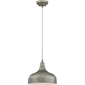 Westinghouse Pendant Light - Antique Steel Grey - 30cm - Interior Lighting Westinghouse Pendant Light - Antique Steel Grey - 30cm - Interior Lighting