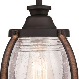 Westinghouse Bronze / Antique Glass Pendant Lamp - Lighting Westinghouse Bronze / Antique Glass Pendant Lamp - Lighting