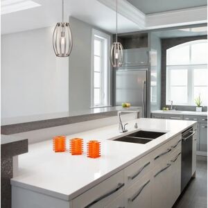 Westinghouse Farah Pendant Lamp - Brushed Nickel - Indoor Lighting Westinghouse Farah Pendant Lamp - Brushed Nickel - Indoor Lighting