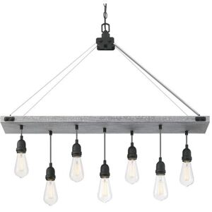 Westinghouse Elway Hanglamp - Chandelier - Gun Metal - Binnen Westinghouse Elway Hanglamp - Chandelier - Gun Metal - Binnen