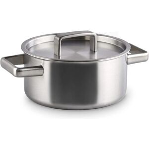 Habonne King Kookpan - 18cm, 2L, Zilver - Kookgerei Habonne King Kookpan - 18cm, 2L, Zilver - Kookgerei