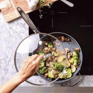 Greenpan 24cm Tempered Glass Lid - Universal, Oven Safe Greenpan 24cm Tempered Glass Lid - Universal, Oven Safe