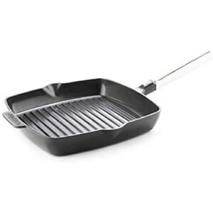 GreenPan Featherweights 26cm Cast Aluminium Square Grillpan - Lightweight, Ceramic Nonstick, Toxin-Free GreenPan Featherweights 26cm Cast Aluminium Square Grillpan - Lightweight, Ceramic Nonstick, Toxin-Free