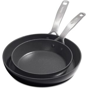 GreenPan Copenhagen Aluminium Non-Stick Frying Pan Set - 20cm & 28cm GreenPan Copenhagen Aluminium Non-Stick Frying Pan Set - 20cm & 28cm