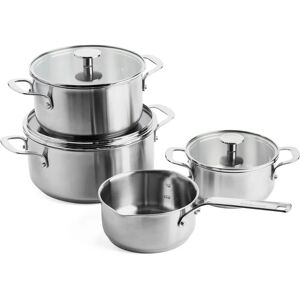 Set di Pentole KitchenAid in Acciaio Inox Antiaderente - 7 Pezzi Set di Pentole KitchenAid in Acciaio Inox Antiaderente - 7 Pezzi