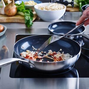 GreenPan Geneva Wok - 28cm, Non-Stick, Stainless Steel GreenPan Geneva Wok - 28cm, Non-Stick, Stainless Steel