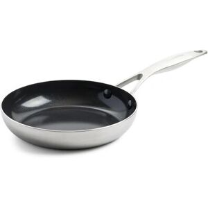 GreenPan Geneva 24cm Stainless Steel Non-Stick Frying Pan GreenPan Geneva 24cm Stainless Steel Non-Stick Frying Pan