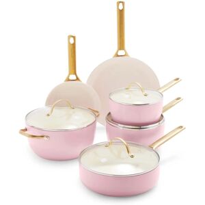 GreenPan Padova 10-Piece Non-Stick Cookware Set - Rosé GreenPan Padova 10-Piece Non-Stick Cookware Set - Rosé