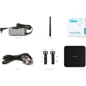 Zotac ZBOX edge CI343 Desktop - Kompakt mini-PC, sort Zotac ZBOX edge CI343 Desktop - Kompakt mini-PC, sort
