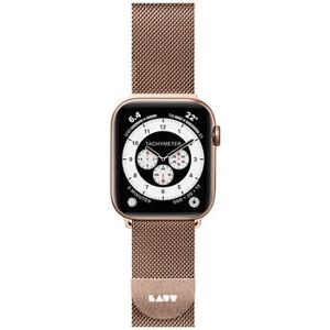 Bracelet en or magnésium et acier inoxydable Laut pour Apple Watch - Bracelet Connecté - Publicité Bracelet en or magnésium et acier inoxydable Laut pour Apple Watch - Bracelet Connecté - Publicité