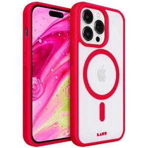 Funda Laut Rojo MagSafe para iPhone 14 Pro Max - Transparente y Protectora Funda Laut Rojo MagSafe para iPhone 14 Pro Max - Transparente y Protectora