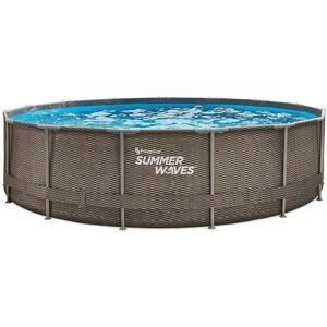 Piscine Active Frame Ronde - Summer Waves - Publicité Piscine Active Frame Ronde - Summer Waves - Publicité