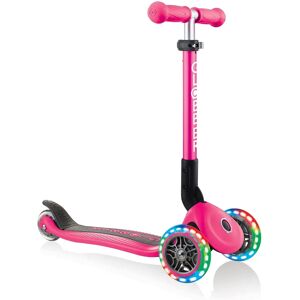 GLOBBER Foldable Light Scooter - Junior, Pink, 3-roller GLOBBER Foldable Light Scooter - Junior, Pink, 3-roller