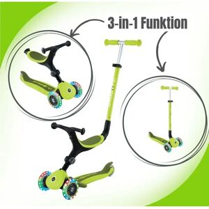 Globber 744 106 Børnescooter - 3-i-1 grøn Globber 744 106 Børnescooter - 3-i-1 grøn