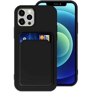 Evelent G-SP Silikonecover til iPhone 12/12 Pro - Sort Evelent G-SP Silikonecover til iPhone 12/12 Pro - Sort