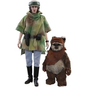 Hot Toys Princess Leia & Wicket - Star Wars Jedi Set Hot Toys Princess Leia & Wicket - Star Wars Jedi Set