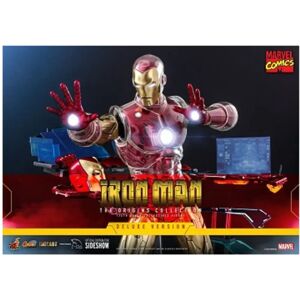 Figurine Iron Man Deluxe de Hot Toys - Marvel Comics - Échelle 1/6 - Publicité Figurine Iron Man Deluxe de Hot Toys - Marvel Comics - Échelle 1/6 - Publicité