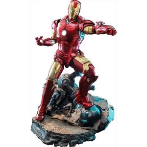 Hot Toys Iron Man Mark III 2.0 Deluxe - Collectible Action Figure Hot Toys Iron Man Mark III 2.0 Deluxe - Collectible Action Figure
