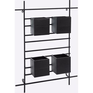 HEINE HOME Wanddeko - Metallregal mit Töpfen HEINE HOME Wanddeko - Metallregal mit Töpfen