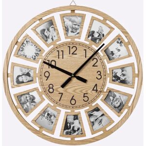 HEINE HOME 60x60 cm Dekorative Holz-Wanduhr - Wanduhr HEINE HOME 60x60 cm Dekorative Holz-Wanduhr - Wanduhr