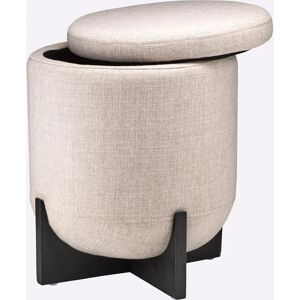 Heine Home Taupe Hocker mit Stauraum Heine Home Taupe Hocker mit Stauraum