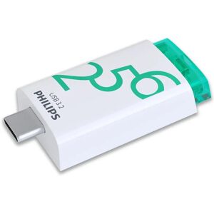 Philips USB 3.2 256GB Click Series Gen 1 USB-C - Disc USB Philips USB 3.2 256GB Click Series Gen 1 USB-C - Disc USB