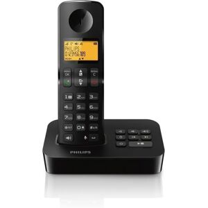 Telefon bezprzewodowy Philips D2651B z automatyczną sekretarką Telefon bezprzewodowy Philips D2651B z automatyczną sekretarką