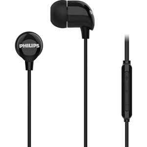 Philips TAE2146BK/00 Kablede In-ear Hodetelefoner - Svart Philips TAE2146BK/00 Kablede In-ear Hodetelefoner - Svart