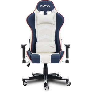 Chaise de bureau NASA SU017-BWR - Dossier réglable, Accoudoirs, Design moderne - Publicité Chaise de bureau NASA SU017-BWR - Dossier réglable, Accoudoirs, Design moderne - Publicité